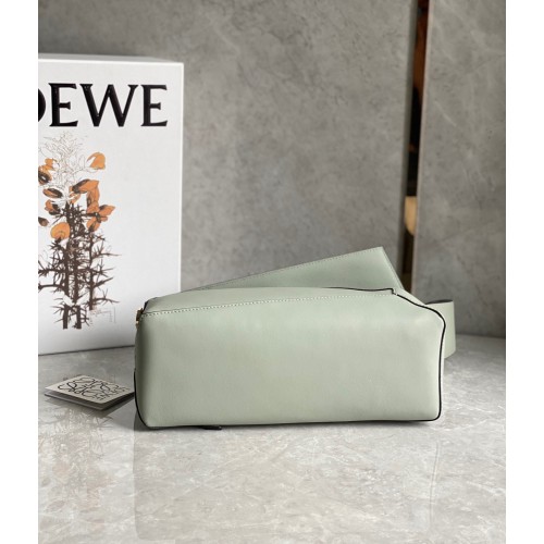 Loewe Puzzle Hobo Bag In Light Celadon Nappa Calfskin