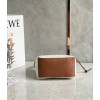 Loewe Cubi Medium Bag in Ecru Anagram Jacquard