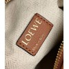 Loewe Cubi Medium Bag in Ecru Anagram Jacquard