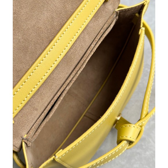 Loewe Gate Dual Mini Bag in Yellow Calfskin Loewe Gate Dual Mini Bag in Yellow Calfskin