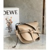 Loewe Gate Small Bag In Sand Calfskin and Jacquard