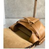 Loewe Gate Small Bag In Brown Calfskin and Jacquard