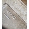 Loewe Gate Small Bag In Brown Calfskin and Jacquard