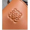 Loewe Gate Small Bag In Tan Calfskin and Jacquard