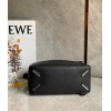 Loewe Puzzle Medium Bag In Black Classic Calfskin