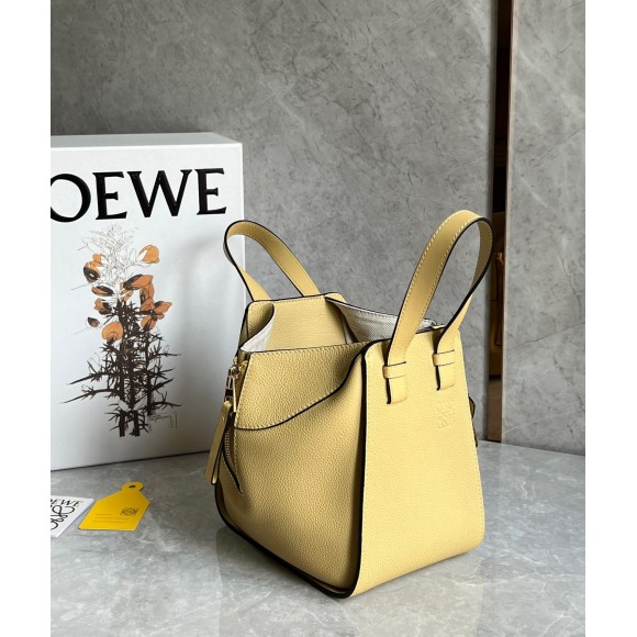 Loewe Compact Hammock Bag in Dark Butter Grained Calfskin Loewe Compact Hammock Bag in Dark Butter Grained Calfskin
