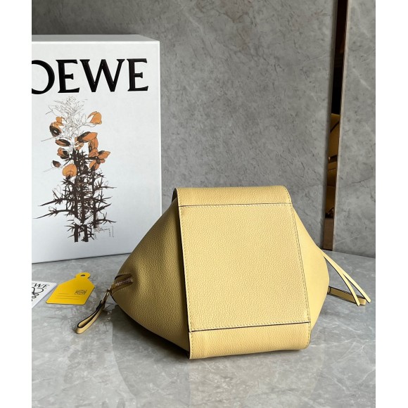 Loewe Compact Hammock Bag in Dark Butter Grained Calfskin Loewe Compact Hammock Bag in Dark Butter Grained Calfskin