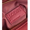 Loewe Puzzle Small Bag In Plumrose Satin Calfskin