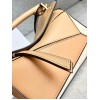 Loewe Puzzle Mini Bag In Dune/Warm Desert Calfskin