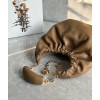 Loewe Small Squeeze Bag in Brown Nappa Lambskin