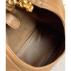 Loewe Small Squeeze Bag in Brown Nappa Lambskin