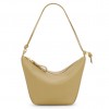 Loewe Mini Hammock Hobo Bag in Clay Green Calfskin