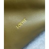 Loewe Medium Squeeze Bag in Olive Nappa Lambskin