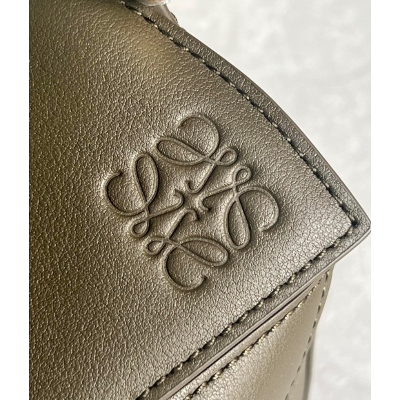 Loewe Puzzle Small Bag In Dark Green Classic Calfskin Loewe Puzzle Small Bag In Dark Green Classic Calfskin