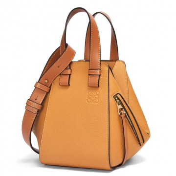 Loewe Compact Hammock Bag in Light Caramel Grained Calfskin Loewe Compact Hammock Bag in Light Caramel Grained Calfskin
