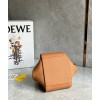 Loewe Compact Hammock Bag in Light Caramel Grained Calfskin