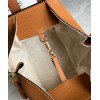 Loewe Compact Hammock Bag in Light Caramel Grained Calfskin