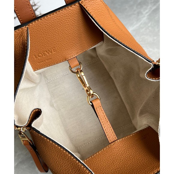 Loewe Compact Hammock Bag in Light Caramel Grained Calfskin Loewe Compact Hammock Bag in Light Caramel Grained Calfskin