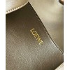 Loewe Large Puzzle Fold Tote Bag in Dark Green Calfskin