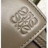 Loewe Puzzle Edge Small Bag In Khaki Green Satin Calfskin