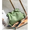 Loewe Flamenco Clutch Bag In Rosemary Calfskin