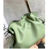 Loewe Flamenco Clutch Bag In Rosemary Calfskin