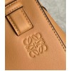 Loewe Hammock Nugget Bag In Brown Calfskin