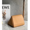 Loewe Hammock Nugget Bag In Brown Calfskin