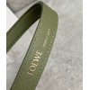 Loewe Cubi Small Bag In Green Anagram Jacquard