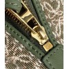 Loewe Cubi Small Bag In Green Anagram Jacquard