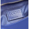 Loewe Puzzle Edge Small Bag In Deep Purple Satin Calfskin