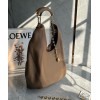 Loewe Medium Squeeze Bag in Brown Nappa Lambskin