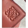 Loewe Puzzle Small Bag In Multicolour Purple Calfskin