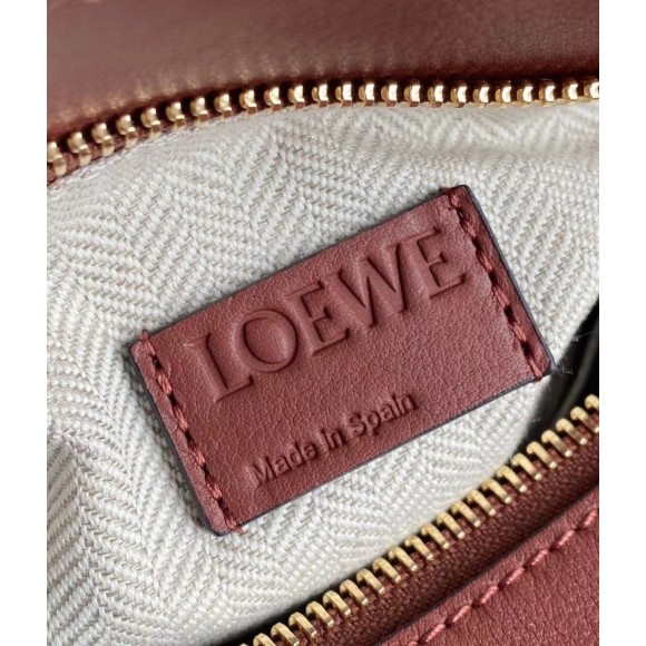 Loewe Puzzle Small Bag In Multicolour Purple Calfskin Loewe Puzzle Small Bag In Multicolour Purple Calfskin