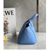 Loewe Hammock Nugget Bag In Celestine Blue Calfskin