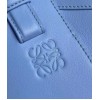 Loewe Hammock Nugget Bag In Celestine Blue Calfskin