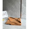 Loewe Large Puzzle Fold Tote Bag in Tan Calfskin