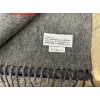 Loewe Window Scarf in Black/Grey Wool and Cashmere