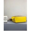 Loewe Puzzle Small Bag In Multicolour Ochre Calfskin