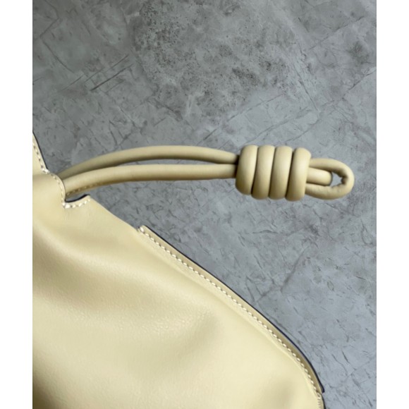 Loewe Flamenco Clutch Bag In Clay Green Calfskin Loewe Flamenco Clutch Bag In Clay Green Calfskin