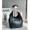 Loewe Small Squeeze Bag in Black Nappa Lambskin