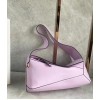 Loewe Puzzle Hobo Bag In Pink Nappa Calfskin