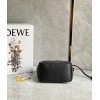 Loewe Cubi Small Bag In Black Anagram Jacquard