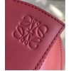 Loewe Puzzle Mini Bag In Plumrose Satin Calfskin