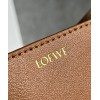 Loewe Mini Puzzle Fold Tote Bag in Tan Calfskin