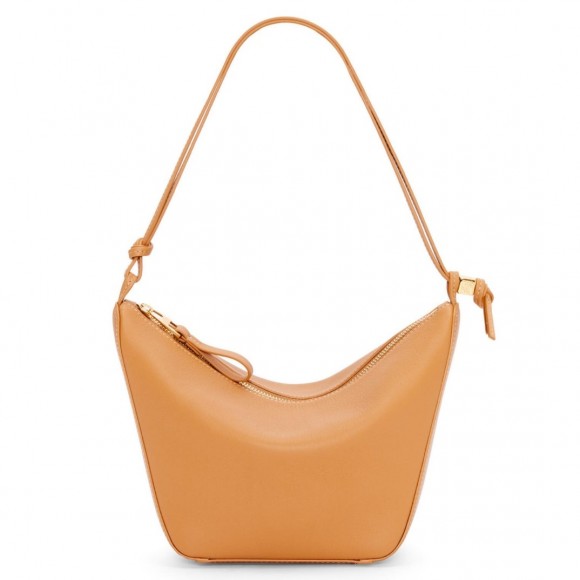 Loewe Mini Hammock Hobo Bag in Light Brown Calfskin Loewe Mini Hammock Hobo Bag in Light Brown Calfskin