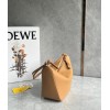 Loewe Mini Hammock Hobo Bag in Light Brown Calfskin