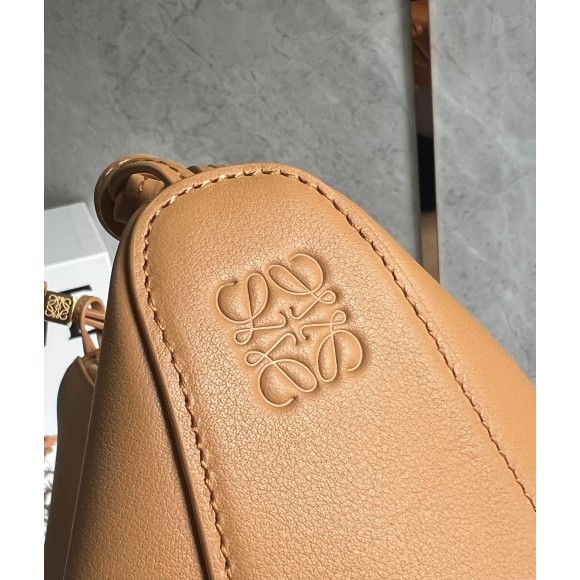 Loewe Mini Hammock Hobo Bag in Light Brown Calfskin Loewe Mini Hammock Hobo Bag in Light Brown Calfskin