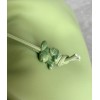 Loewe Flamenco Clutch Bag In Lime Green Leather
