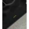 Loewe Flamenco Clutch Bag in Black Nappa Calfskin